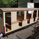 New carriage for a local railway centre.