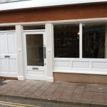 New shop front & entrance doors